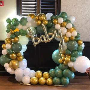 Ballons en dôme noir, Rose, or, rond, Mylar, <span class=keywords><strong>vert</strong></span> <span class=keywords><strong>menthe</strong></span>, Kit <span class=keywords><strong>de</strong></span> guirlande d'arc pour anniversaire, fête <span class=keywords><strong>de</strong></span> mariage, décor <span class=keywords><strong>de</strong></span> fond - Product Image 3