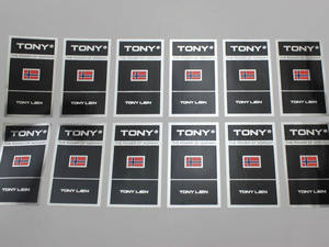 Autocollants en papier adhésif personnalisés pour flacons de parfum, impression de logo sur carton, étiquettes en acrylique, vente chaude - Product Image 5