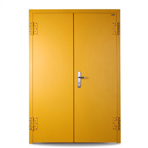 Surface finie de vente directe d'usine de porte d'évacuation en acier coupe-feu de style moderne pour l'usage d'appartement et d'hôtel d'entrée - Product Image 1
