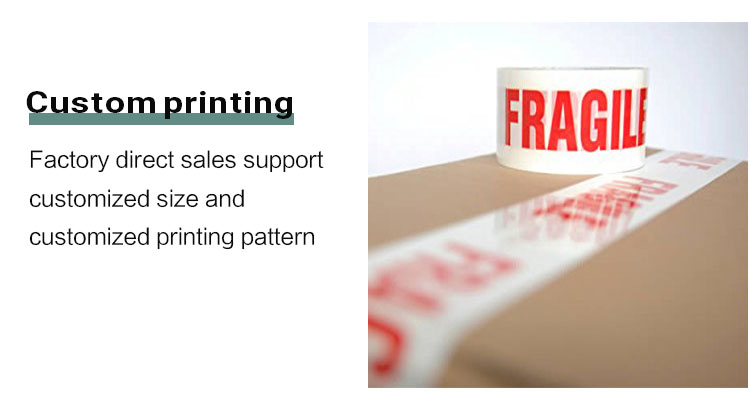 Fragile Tape, Box Sealing, Bopp Carton Sealing, Shipping Adhesive, Packing Transparent Tape, Maling Express