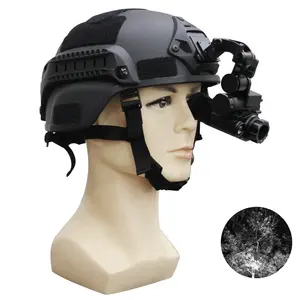 3D显示免提战术夜视望远镜高清数字红外头戴式头盔夜视