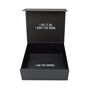Wholesale High-End Custom Magnetic Closure With Gold Foil in Recycle Material for Gift Packaging - Product Image 6