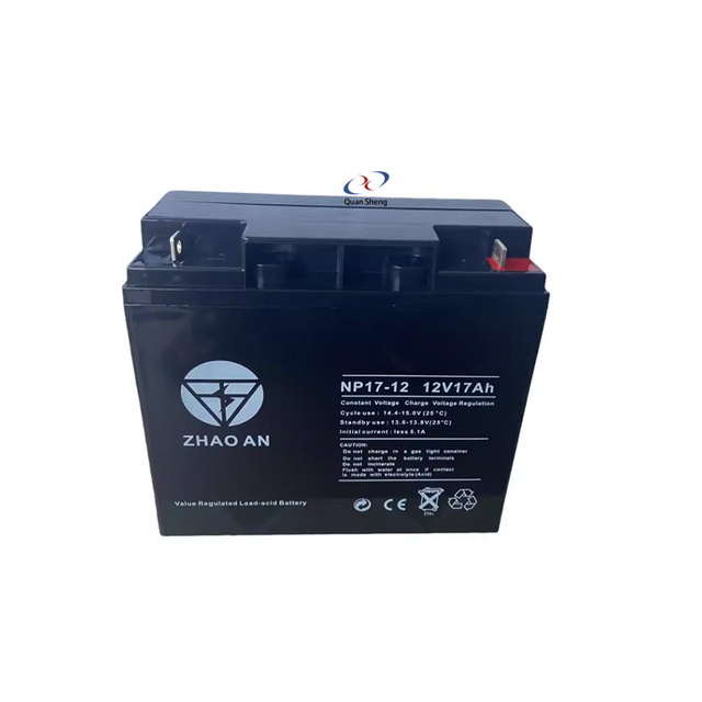12V 17AH Battery Fire Alarm Host Elevator Emergency Light System 12V 17AH Livestock Battery