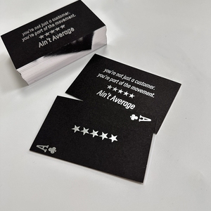 <span class=keywords><strong>Carte</strong></span> de remerciement <span class=keywords><strong>personnalisée</strong></span> haut de gamme feuille d'or cartes de fête rouge nouvel an noël papier personnalisé cartes de visite joyeuses vacances - Product Image 3