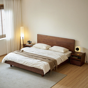 <span class=keywords><strong>Lit</strong></span> plateforme en bois massif Quanu, design moderne, nouvelle conception, haute capacité de charge, stable, de haute qualité, cadre de <span class=keywords><strong>lit</strong></span> pliable, taille King/Queen - Product Image 4