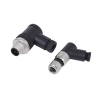 Connecteur Adaptateur Étanche M12 IP67 2-8 Broches PG7/9/11 Mâle Femelle Circulaire