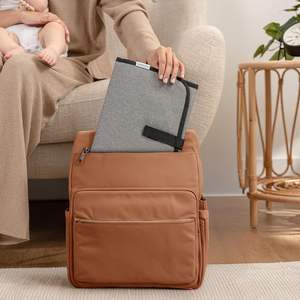 <span class=keywords><strong>Fasciatoio</strong></span> per bambini impermeabile, leggero, in tinta unita, tappetino per pannolini, <span class=keywords><strong>cuscino</strong></span> imbottito, Design pieghevole ed elegante - Product Image 4