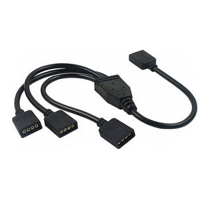 <span class=keywords><strong>สาย</strong></span>เคเบิลแยก<span class=keywords><strong>ไฟ</strong></span> LED 4 5 6พิน1ถึง2 3 4สีดำ30ซม. <span class=keywords><strong>สาย</strong></span>เชื่อมต่อยาวสำหรับ<span class=keywords><strong>5050</strong></span> 3535 RGB RGBW RGB + CCT - Product Image 6