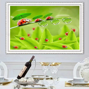 <span class=keywords><strong>Pintura</strong></span> de diamante 5d, escarabajo en hierba, fábrica, <span class=keywords><strong>pintura</strong></span> de diamante completo, <span class=keywords><strong>mosaico</strong></span> hecho a mano, cuadro de lienzo Diy, pinturas en lienzo personalizadas, venta - Product Image 2