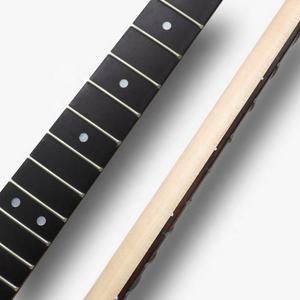 Hot SaleWholesale 22 Fret 9.5 Inch Radius Canadian Maple <b>Guitar</b> Neck for ST <b>Guitars</b> with 42mm Bone Nut - Product Image 4