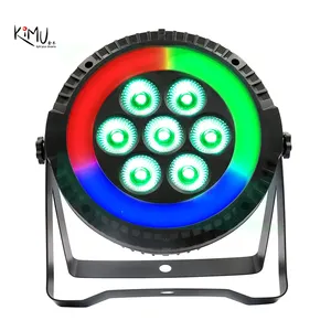 2023 baru 7 + 48 SMD lampu Par Led piksel cuci untuk lampu panggung disko