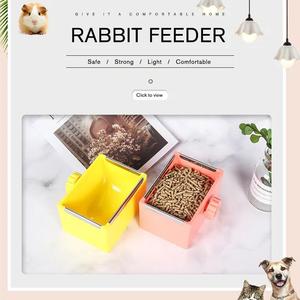 Totoro tavşan pet malzemeleri kare yiyecek kutusu asılı kafes besleme kasesi sabit gıda havzası olabilir - Product Image 2