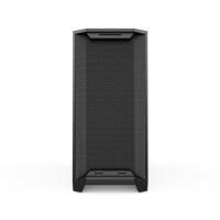 Best Cooling Black Aluminum Alloy Full Tower EATX Gamer Gaming Pc Computer Case Tempered Glass Sides Supporting Full Vertical