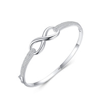 Bracelets en argent sterling 925, fabrication sur mesure, nouveau style, bijoux en zircon, bracelets à breloques pour femmes