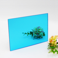 Panneaux PMMA transparents personnalisés rouges de 3 mm et 6 mm d'épaisseur, feuilles d'acrylique miroir extrudées et coulées fluorescentes grand format couleur or rose