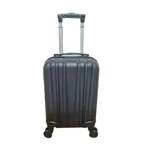 Koowo独家设计师硬壳批发18英寸ABS电脑手推车旅行行李箱