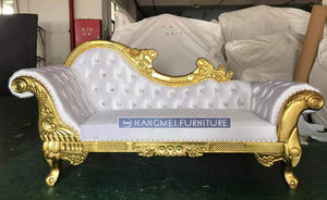Wholesale Luxury Fancy king and Queen Loveseat Wedding Event Party Banquet Throne <strong>Sofa</strong> Set - Product Image 2