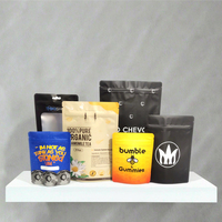 Sacs Doypack en plastique personnalisés pour l'alimentation, sachets stand-up avec fermeture éclair, impression en héliogravure