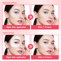 Privélabel Aangepaste Logo Huidverzorging Oogmasker Verhelderende Hydraterende E-vormige Bio Collageen Masker voor alle huidtypen Aangepaste Verpakking