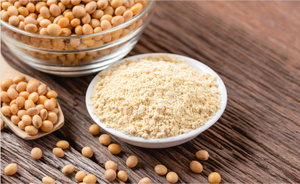 Farine de soja riche en protéines, non-OGM, à texture lisse et couleur crème, pour la pâtisserie et les boissons - Product Image 5