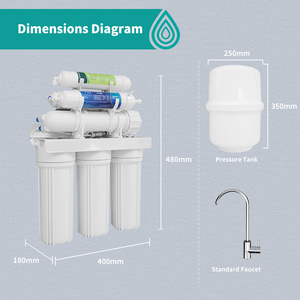 Hệ thống lọc nước thẩm thấu ngược 7 cấp giá tốt nhất dành cho gia đình - Product Image 4
