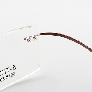 SUNNY di Alta Qualità <span class=keywords><strong>B</strong></span> Titanio Occhiali senza montatura Telaio Occhiali Anti Luce Blu Optical Occhiali Da Vista Occhiali leggeri Occhiali di Occhiali Da Vista - Product Image 5