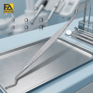 Curette Martini 00 en acier inoxydable, instrument chirurgical certifié CE, pour usage en chirurgie générale, prix de gros, logos et designs personnalisés - Product Image 2