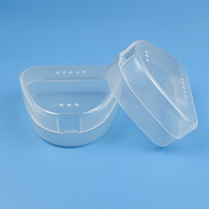 Scatole di imballaggio per paradenti all'ingrosso della fabbrica del campione gratuito scatola di protezione per la bocca dentale personalizzata ortodontica in plastica - Product Image 5