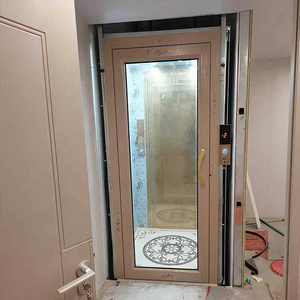 Système d'ascenseur hydraulique silencieux <span class=keywords><strong>pour</strong></span> <span class=keywords><strong>maison</strong></span>, vitesse 2,5 m/s, ascenseur de villa, plateforme élévatrice résidentielle gain de place <span class=keywords><strong>pour</strong></span> 3 étages - Product Image 1