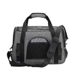 Miglior Trasportino Portatile Ventilato per Animali Domestici <span class=keywords><strong>in</strong></span> Nylon con Cerniera per Viaggi <span class=keywords><strong>in</strong></span> Aereo, Auto, Gite all'Aperto, Compagno di <span class=keywords><strong>Viaggio</strong></span> per Cani e Gatti di Piccola Taglia - Product Image 3
