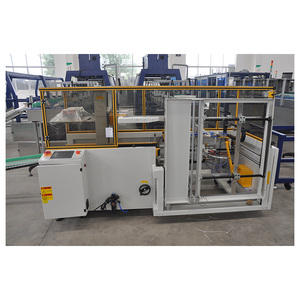 Máquina automática de embalaje de cajas de cartón Caja en línea Desembalaje Llenado Formado Cierre Sellado Empaquetador de cartón Erector para botella - Product Image 4