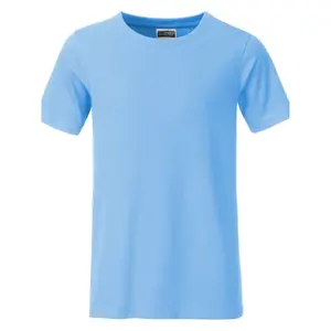 Camiseta Básica Orgánica para Niños, Mercancía Sostenible - Product Image 5