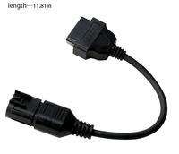 Escáner de Diagnóstico OBD2 Universal MS309 12V en Inglés, Herramienta de Diagnóstico de Fallas del Motor del Automóvil, Lector de Códigos con Pantalla LCD