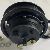 Moteur de vélo électrique 36V/48V/60V 10 pouces 1200W étanche avec frein à tambour séparé, moteur moyeu CC sans balais pour vélos électriques