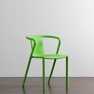 Kursi Plastik fornitore di mobili contemporanei <span class=keywords><strong>Sedie</strong></span> Sillas Chaise moderna PP bracciolo curva in plastica sedia impilabile - Product Image 5