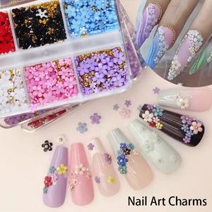 Decoración <span class=keywords><strong>de</strong></span> <span class=keywords><strong>Uñas</strong></span> 3D con <span class=keywords><strong>Flores</strong></span> Acrílicas, Adornos <span class=keywords><strong>de</strong></span> <span class=keywords><strong>Uñas</strong></span> con <span class=keywords><strong>Flores</strong></span>, Mezcla <span class=keywords><strong>de</strong></span> Diamantes <span class=keywords><strong>de</strong></span> Imitación, Cuentas Doradas, <span class=keywords><strong>Flores</strong></span> 3D para <span class=keywords><strong>Uñas</strong></span> - Product Image 2