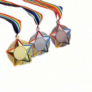 Médailles en métal pour enfants de maternelle : Médailles d'or, d'argent et de bronze, et plaques commémoratives dorées - Product Image 4