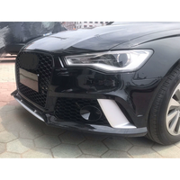 Grille de voiture directement de l'usine, couvercle de phare antibrouillard pour Audi A6 RS6 2013-2015