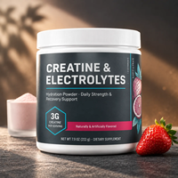 Créatine monohydrate, poudre d'électrolytes, nutrition sportive, hydratation, récupération musculaire, boisson énergétique, mélange OEM ODM Halal