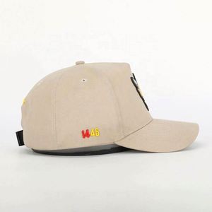 Casquette de baseball pour homme en toile de coton, 5 panneaux, réglable, avec broderie 3D, motif animal, design OEM de haute qualité, vente en gros, personnalisable - Product Image 4