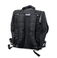 Grand sac de transport pour chaussures de ski et snowboard, imperméable, avec roulettes, pour casque et bottes, idéal pour les sorties et les trajets.