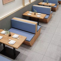 Tables, chaises, ensembles de meubles de salle à manger pour les cafés de restauration rapide, les glaciers, les magasins de produits gourmands