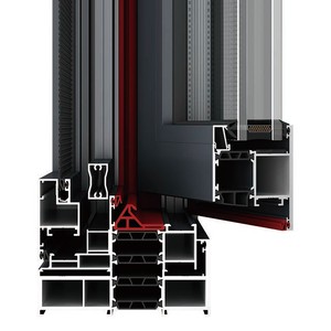Ventanas Abatibles de Aluminio con Aislamiento Acústico, Diseño Simple, Apertura Vertical, Persianas Plegables, Cortinas para Baño, <span class=keywords><strong>Triple</strong></span> - Product Image 5