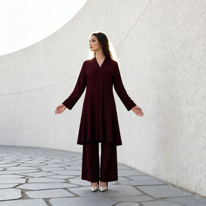 Nouvelle Abaya de fête élégante en polyester à paillettes de haute qualité pour femmes musulmanes, robe sur mesure, vente en gros - Product Image 1