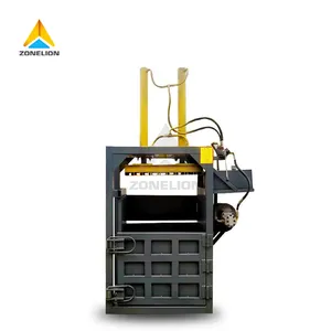 Hidráulica Vertical Papelão/Resíduos De Papel/PET Garrafa Baling Press Machine