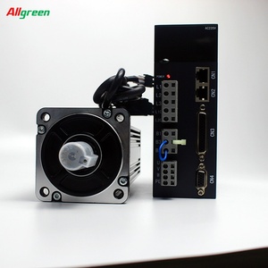 มอเตอร์เซอร์โว allgreen 220V 750W 3.0A 2000RPM 3.5Nm CNC servos ชุดขับมอเตอร์80ST-M03520 + MB832 - Product Image 3