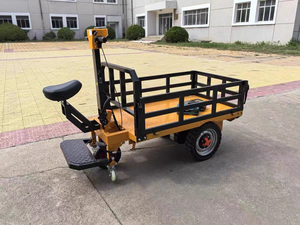 अच्छी गुणवत्ता वाले चार पहियों वाले गोदाम इलेक्ट्रिक ट्रॉली अच्छी कीमत के साथ - Product Image 6