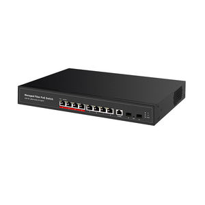 สวิตช์ PoE แบบจัดการได้ L2 รุ่น ZC-S1300WP-8G-2S-BT ของ zikun พร้อมพอร์ต 2*GE SFP+, 8*GE PoE, 1*พอร์ตคอนโซล - Product Image 2