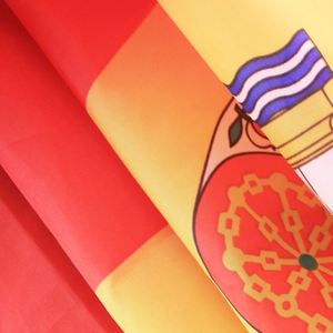 Hecho en China Stock de fábrica Poliéster Barato España Bandera ESPAÑOLA DE España - Product Image 4