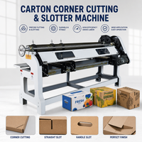 Machine de découpage de coupe de coin de carton ondulé de machine de Slotter de quatre liens avec la caractéristique de rainurage de quatre liens